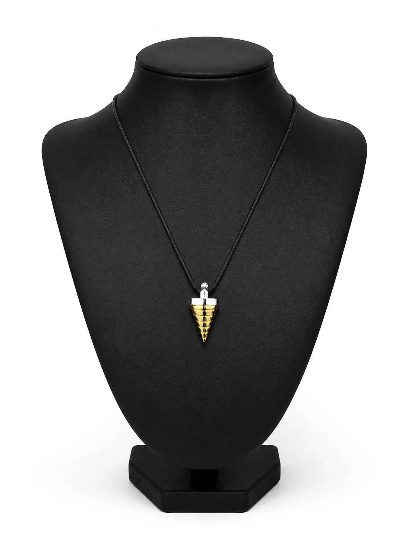 Gurren Lagann Core Drill Necklace Anime Tengen Toppa Gurren-Lagann Necklaces Simon Ganman Spiral Pendant Necklace For Women Men Hold Accessories Jewelry Decor or Keychain