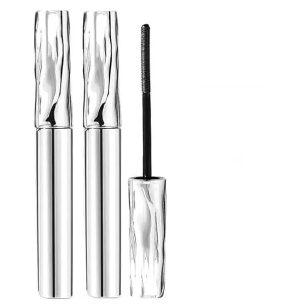 Mascara, Waterproof and Sweatproof Mascara,Curling Silver Stick Mascaras,Long-lasting Waterproof Volume and Lengthening Mascaras (2pc)