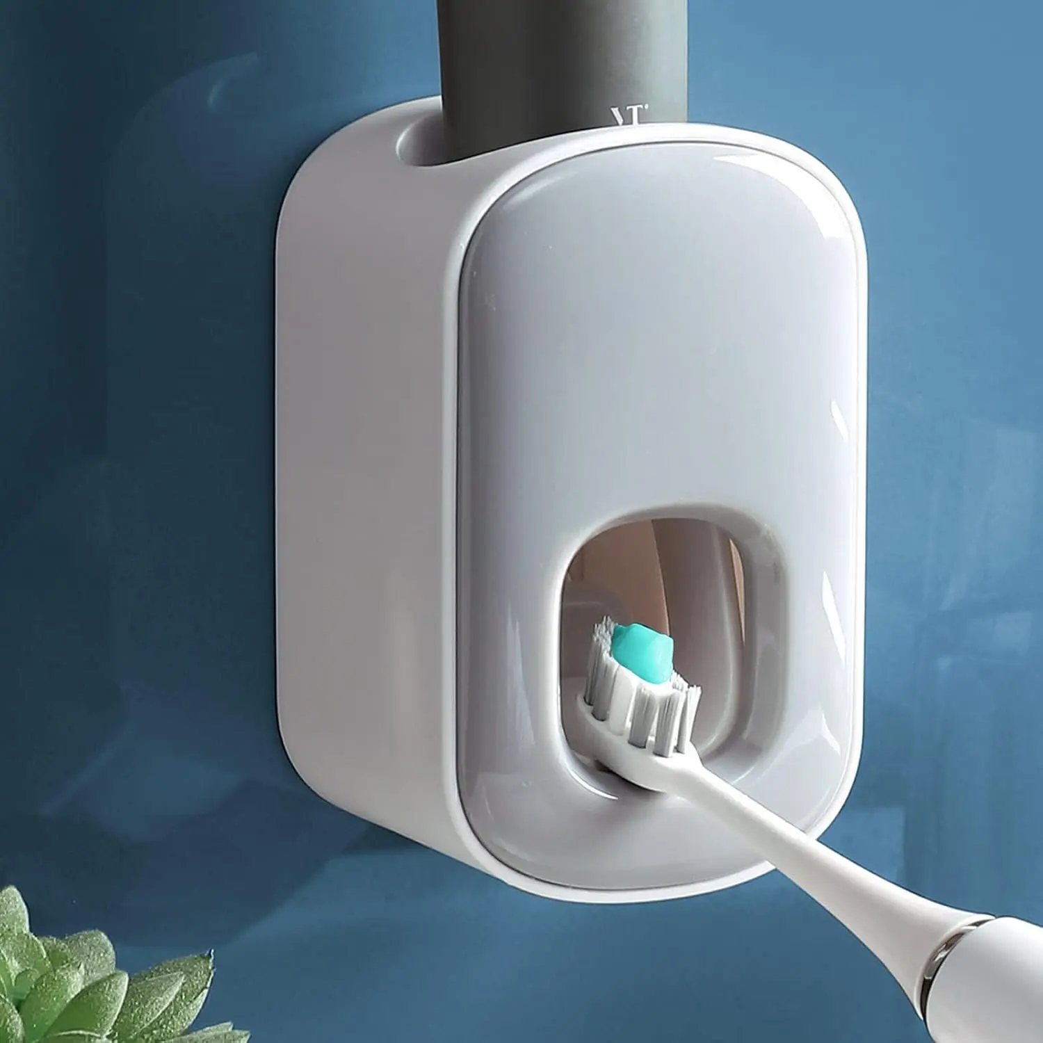 Automatic  Dispenser Wall Mounted for  and Adult 1 count | Automatic  Squeezer Holder for Bathrooms