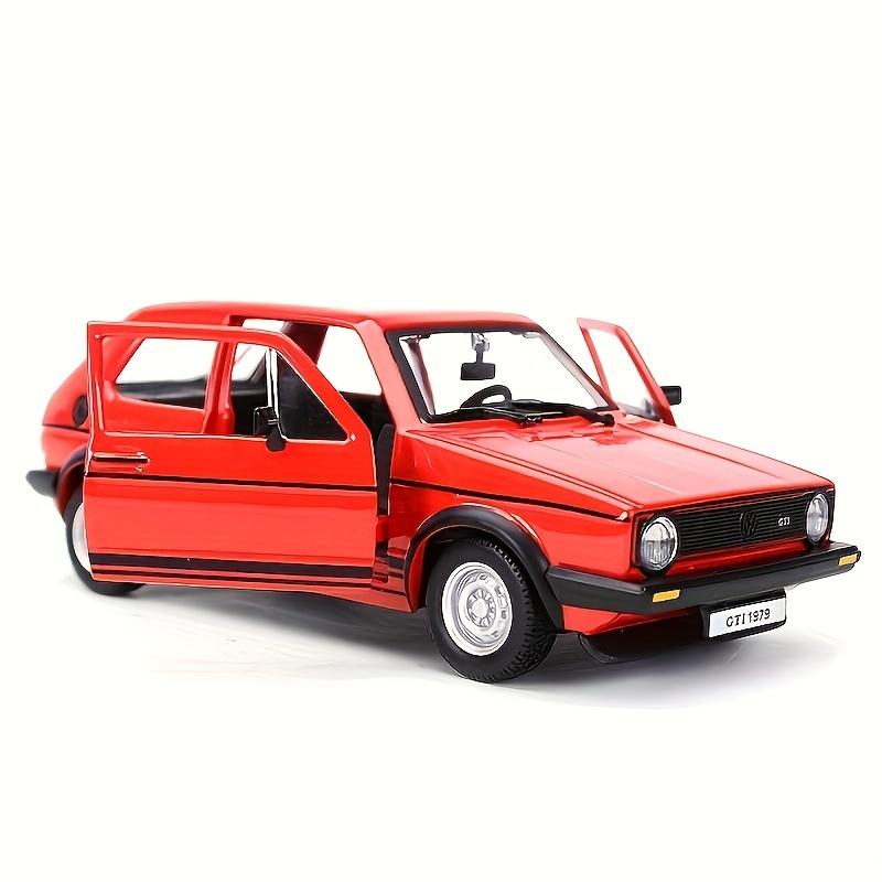 Bburago 1:24 Scale 1979 for VOLKSWAGEN Golf Mk1 GTI - Diecast Alloy Classic Sports Car Model, Weather-Resistant, Push Action, Collectible Toy for Youngsters