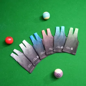 Billiard gloves leak three fingers left hand silky breathable professional medium eight snooker special sports billiard gloves