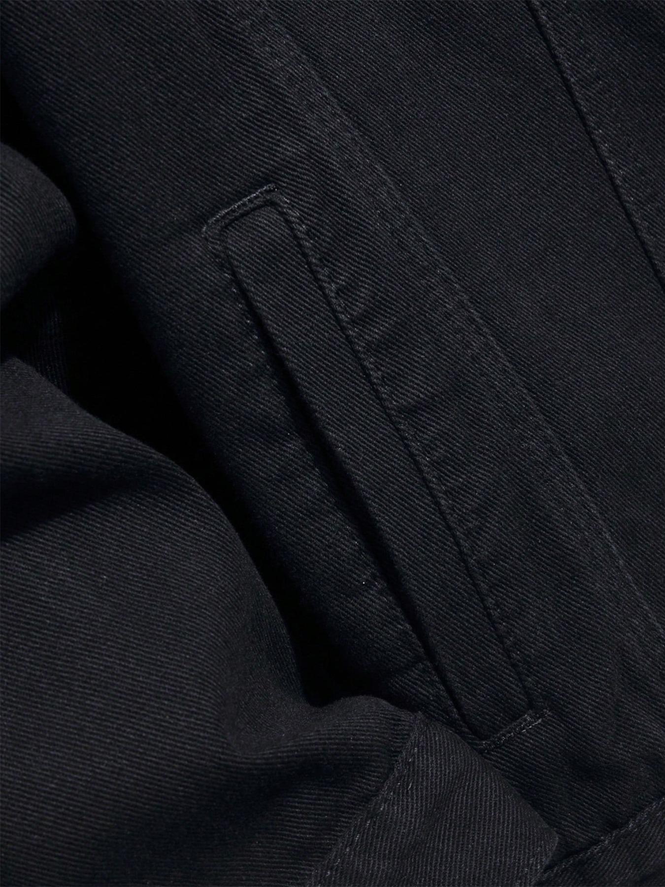 Men's Solid Color Denim Jacket, Loose Casual Fashion Comfy Long Sleeve Button Front Outerwear for Daily Wear, Men's Clothing for All Seasons, Menswear Coats