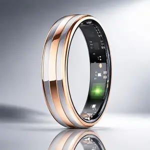 6.3mm Thin Smart Ring for Busy Women’s Wellness Health Monitor No Subscription Smartring Waterproof Ring Heart Rate Body Temperature Monitoring #SummerWins #DealsForYouDays
