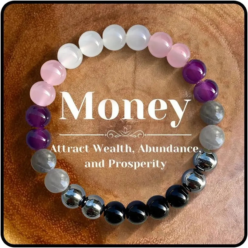 Attraction Bracelet for Women Men  Wealth  Lucky Bracelet   Stone Beaded Brace-let Protection Attract   Accessories Gifts