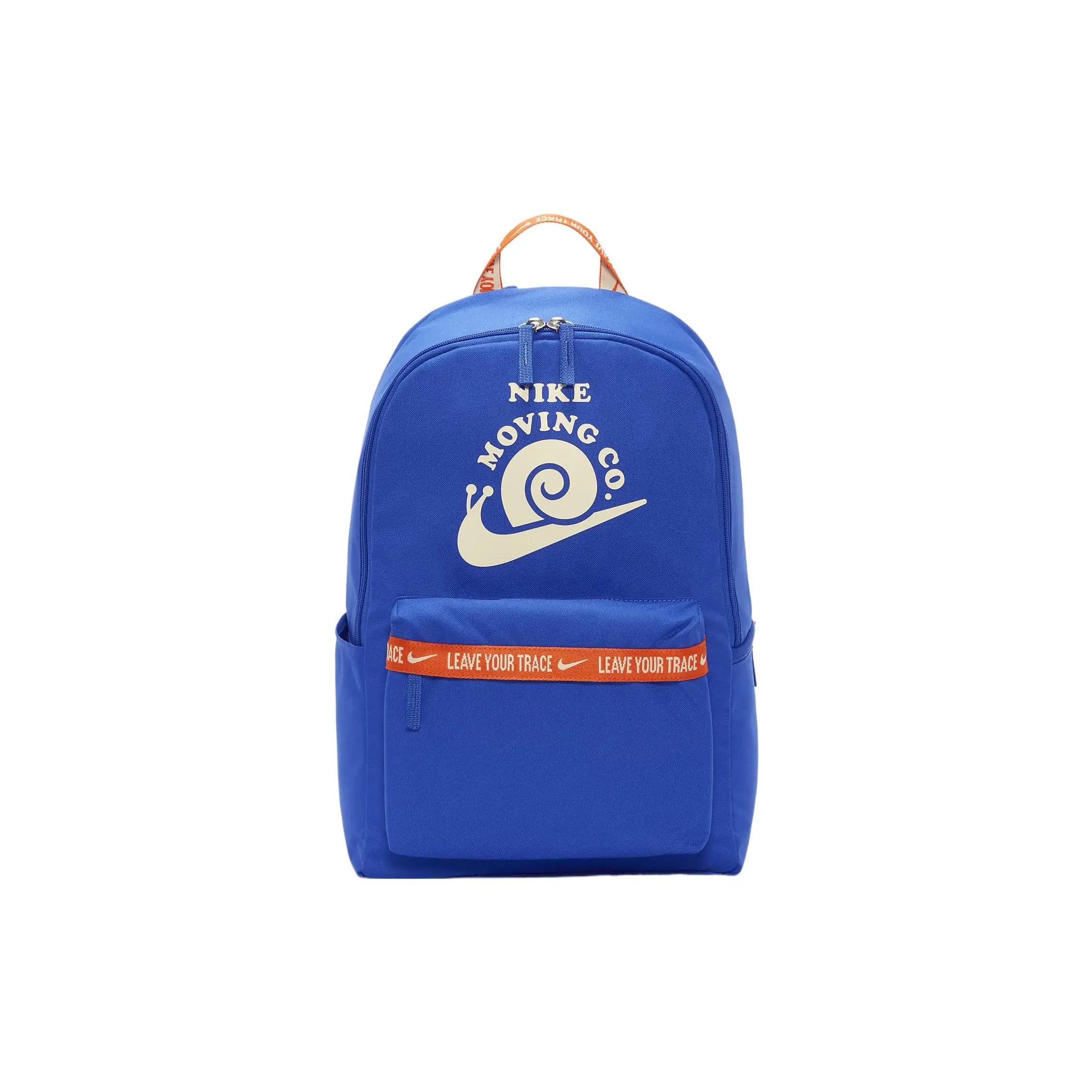 Nike Heritage Polyester Backpack for Men and Women – Casual Unisex Blue Bag
