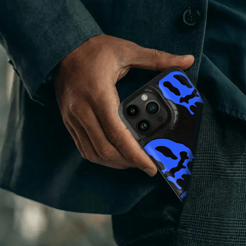 Phone Case: Fun emoji design, functional phone protective case with built-in card slots, can hold bank cards, transportation cards, and various other cards, making it an ideal birthday gift. Suitable for iPhone 17/16/15/14/13/12.