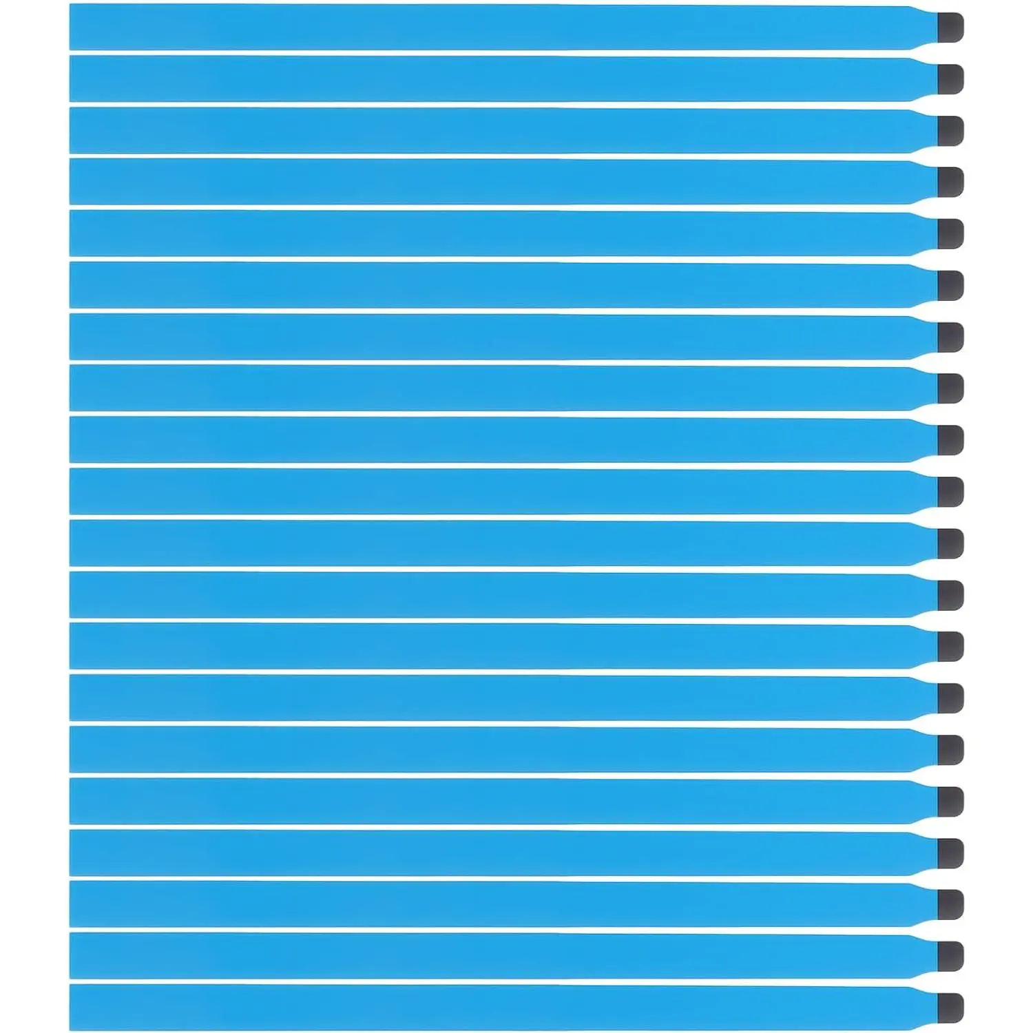 20 count Laptop Screen Double Sided Repair Tape for LED Display , Blue Pull Tab Stretch Tape Easy Stretch Adhesive Tapes for Tablets Mobile Phones Laptop LCD LED Screen  (220mm)
