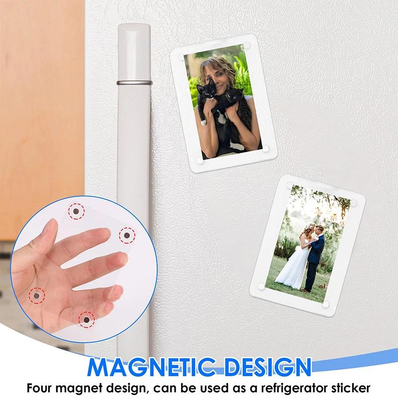 【M】Car Photo Holder, Car Picture Holder, Transparent Acrylic Car Photo Clip, Photo Car Visor Clip,