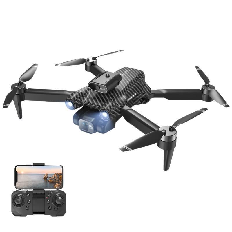 Brushless foldable drone with automatic return and obstacle avoidance, four-axis aircraft, children's remote control airplane, intelligent flight