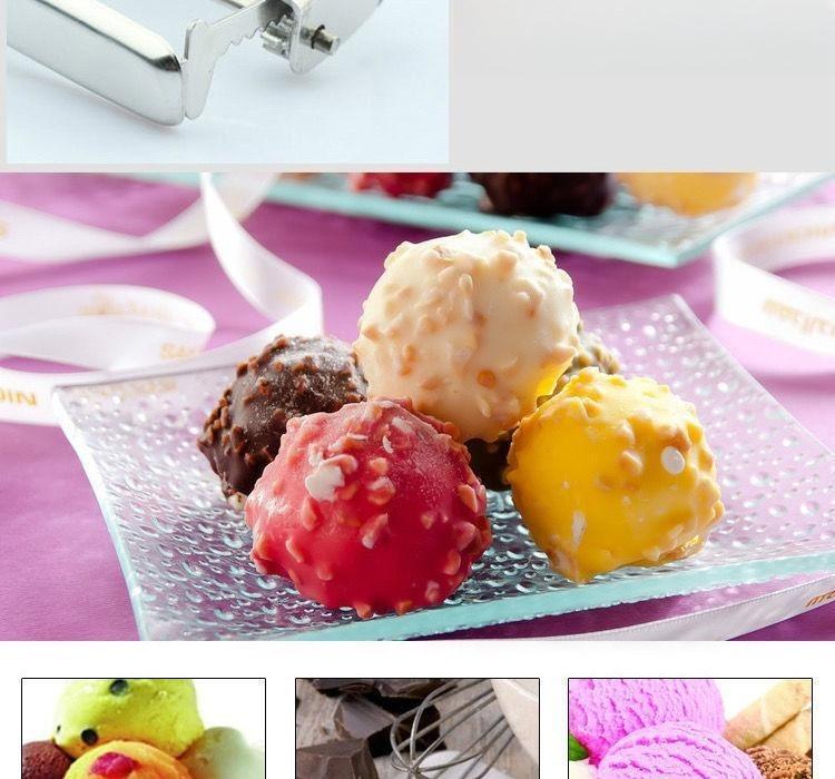 Ice cream scoop, fruit scoop, stainless steel