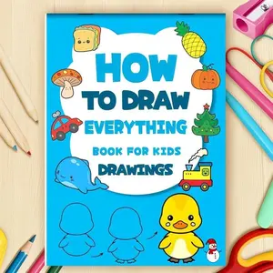 1-2 volumes cover multi-step painting guides, designed specifically for art enthusiasts, enabling the creation of any content. This educational book includes painting supplies and activities, aiming to enhance creativity and fine motor skills.