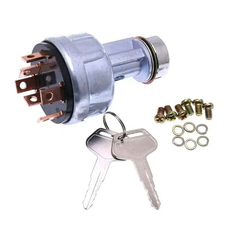 FridayParts Ignition Switch 885081070 for Komatsu Excavator PC05-7 PC12R-8 PC20-7 PC30-7 PC45-1 PC45R-8