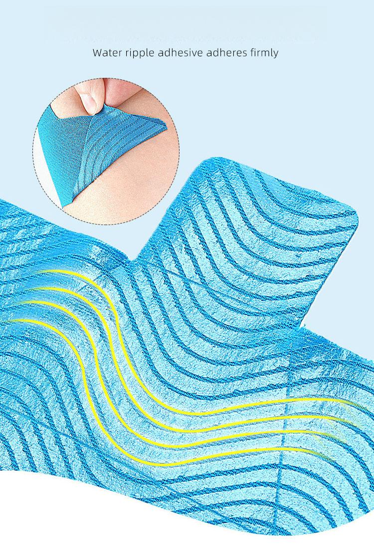 Pre-cut muscle tape for shoulder support, suitable for men and women, sports cut-out tape from manufacturer, stretchable and elastic for injury prevention and fixation