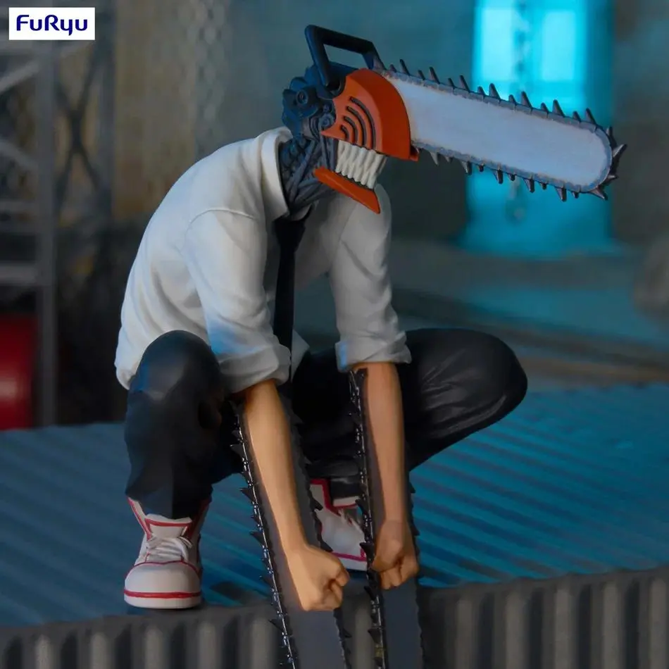 Chainsaw Man Figure Denji Anime 14cm Noodle Stopper Denji/Power Action Figure Model Toys For Girl Birthday Gifts