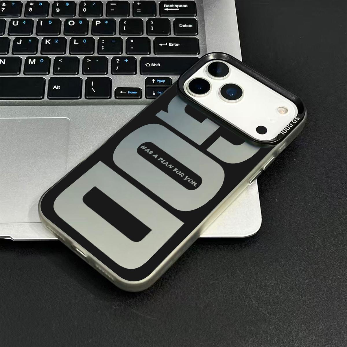 God Has A Plan for You Pattern Shockproof Phone Case for iPhone 7 8 X XR 11 12 13 14 15 16 17 Pro Max Plus Air Protecitved Cover Soft Unique Magsafe