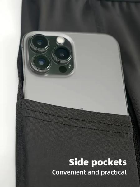 Bold “BEAST” Print Performance Shorts – Men’s Black Compression Fit, Stretchy & Breathable with Pockets, Built for Training, Gym & Basketball, Running Workout Shorts