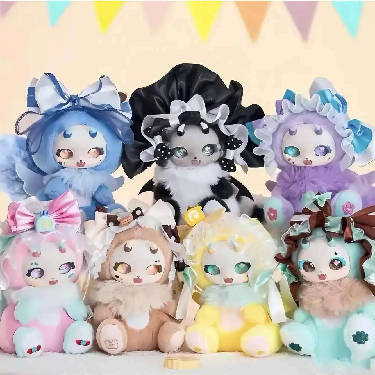 Boboco  Sweetheart Party  Series Plush Blind Box| 6+1 Hidden| collectible