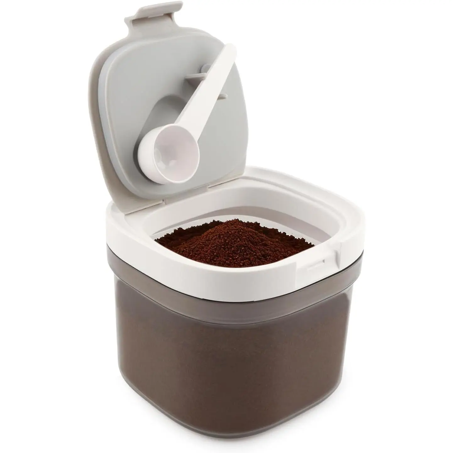 Airtight Coffee Storage Container with Scoop, 27oz Coffee Beans and Ground Coffees Canister, Keeps Coffees  Dry, Kitchen  Storage Jar for , Sugar, Flour, 800ml
