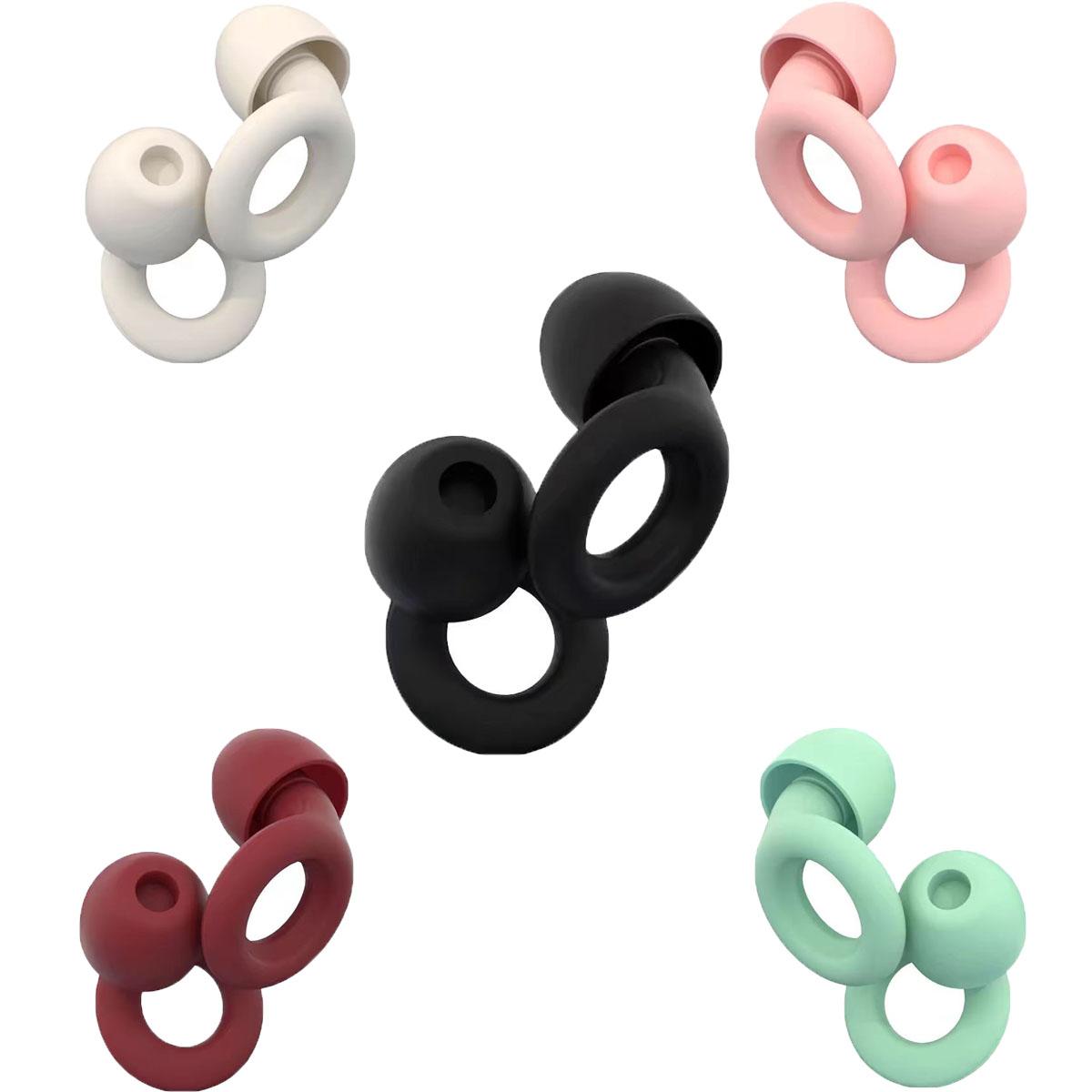 Reusable Noise-Reducing Earplugs with 3 Pairs Earbud Tips, 18dB Noise-Cancelling Hearing Protection for Sleeping, Swimming & Sports, Waterproof Earplugs Reusable Noise-Reducing Earplugs with 3 Pairs Earbud Tips, 18dB Noise-Cancelling Hearing Protection for Sleeping, Swimming & Sports, Waterproof Earplugs