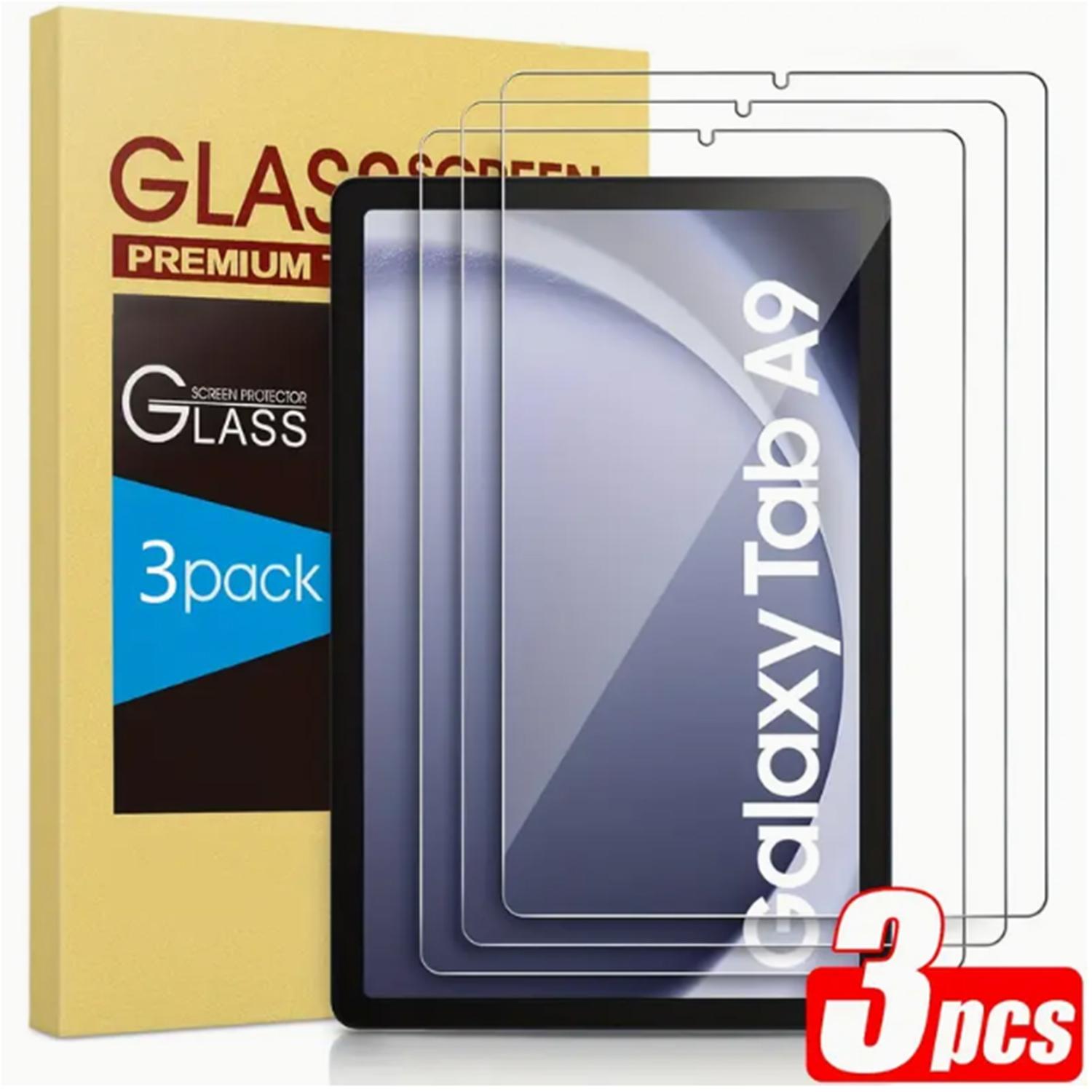3 Pack Advanced Tempered Glass Screen Protector for Samsung Galaxy Tab A9/a9 Plus 8.7/11 Inch, HD Clear Film Compatible with Sm-X110/x115/x210/x216/x218