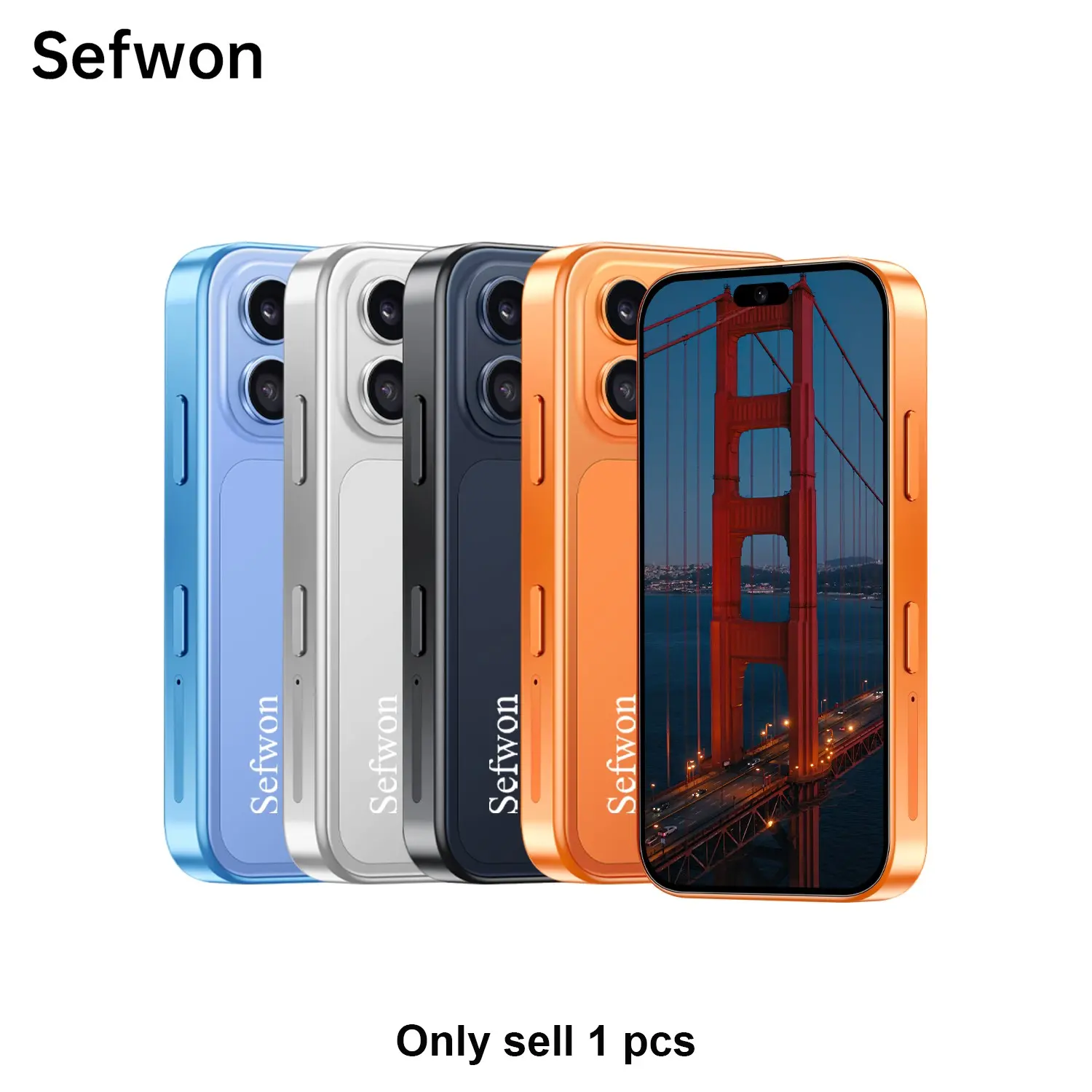 2026sefwon New Smart Android Phone, 2mp+2mp Camera, 3g Network, Dual Sim, 3.75 Inch Screen, Quad Core Cpu, 2gb+16GB RAM, Android 10.0, 1750mah Battery