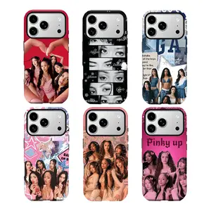 Y-KAT1SEYE Global Girl Group Collage Phone Case, durable smartphone cover,Having good protective properties,for iPhone 16 15 14 13 12 11 17Pro Max,for Samsung S25 S24 S23 S22 Ultra,Suitable for giving as gifts, for Christmas and Thanksgiving Day