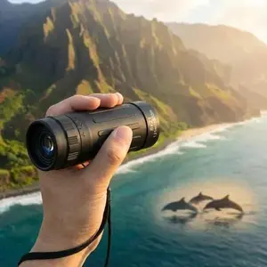 8x21 HD Monocular Telescope, High Power Clear Vision Pocket Scope and Mini Monocular for Men Women, Camping, Hunting, Sports, Bird Watching, Travel and Outdoor Gear