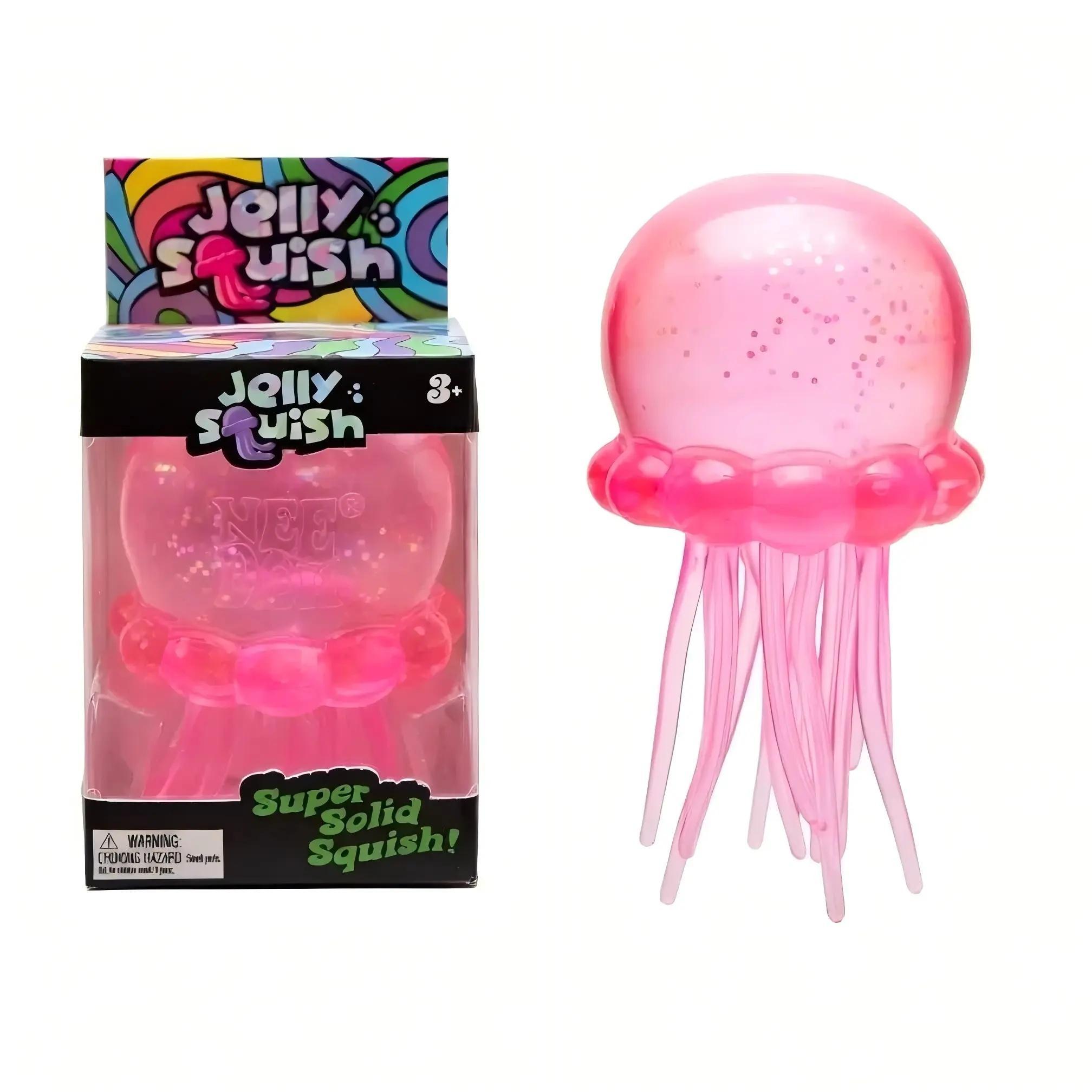 Designed for stress relief and mood improvement, the 2026 Soft Sticky Mochi Jellyfish Squeezable Toy combines cute styling with a pleasant sticky-soft feel to help you unwind from work and study fatigue, and it is important to note that this product is no