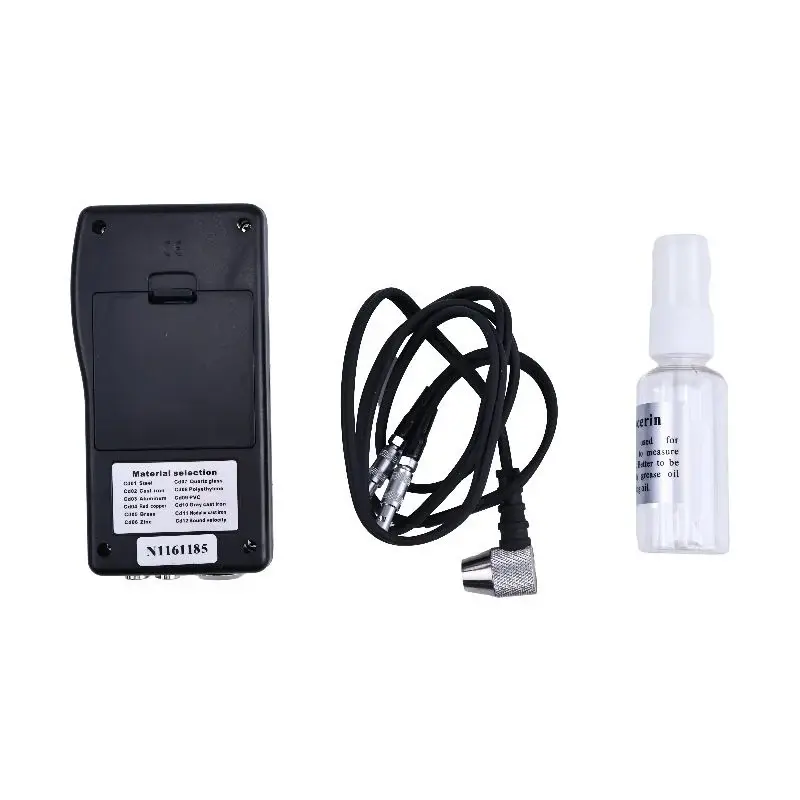 FridayParts TM-8812 Ultrasonic Thickness Gauge, Steel & PVC Material Measuring Tool with mm Measurement Capability