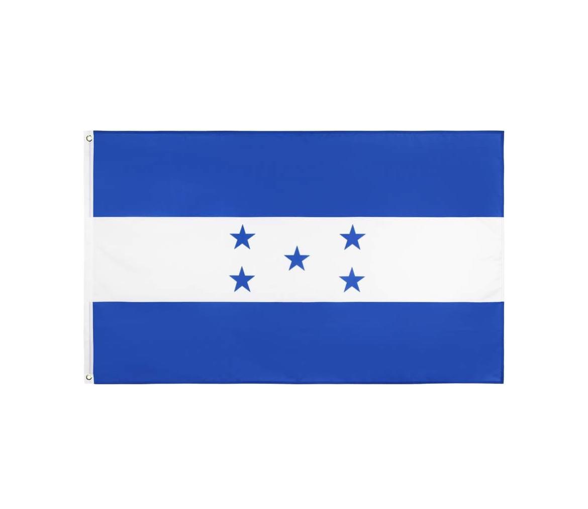 Honduras Flag 3x5 Foot with Brass Grommets - Perfect for Home Decor or Office Use
