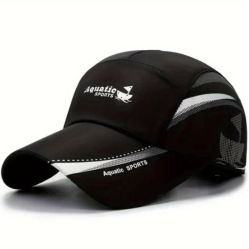 Aquatic SPORTS Quick-Dry Performance Baseball Cap - Multi-color Optional Lightweight with Stylish Sailing Print & Breathable Mesh Back for Outdoor Sports Fishing Hiking & City Walks SpringStatements