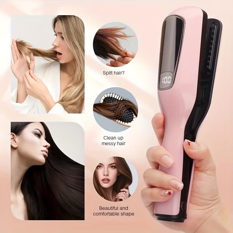ASANI-Portable Rechargeable Electric Professional Hair Clipper, Trimmer, Hairline Trimming Set with Split End Remover - USB-C Charging, 500mAh Lithium Battery, ABS Material (Multi-Color) - Hair Tool with Clip and Charging Base - Goddess Festival Gift