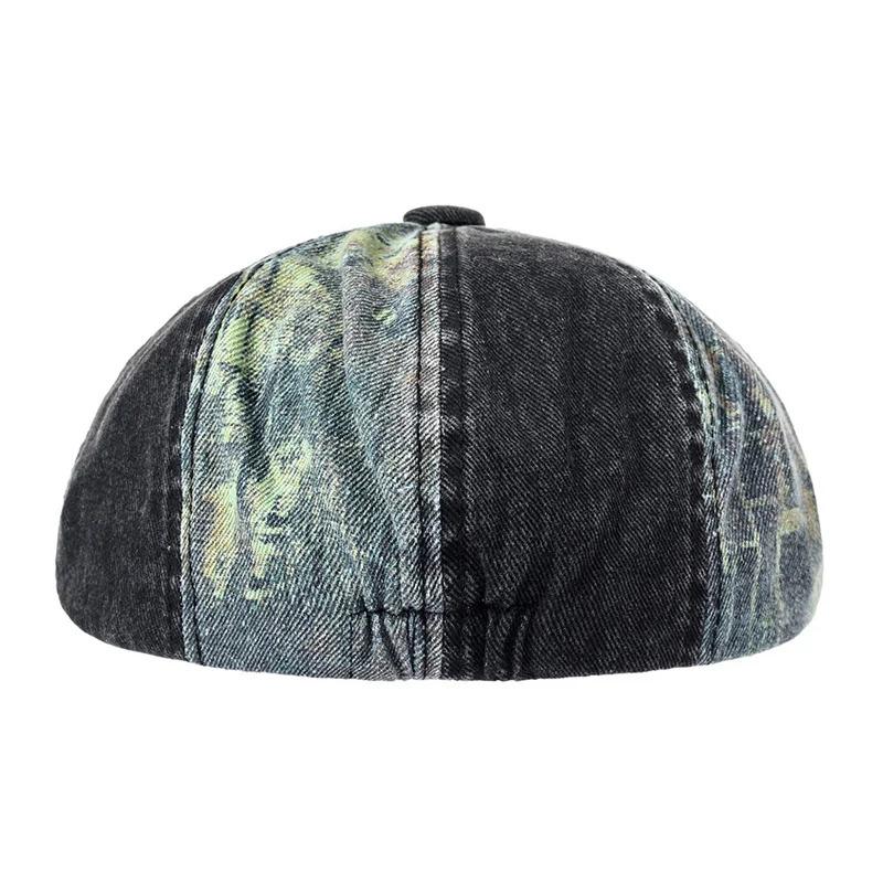 Retro Newsboy Caps Men British Painters Hats Spring Summer Cotton Octagonal Berets Herringbone Gatsby Flat Cap Hip Hop Berets