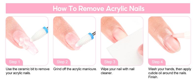 Acrylic Nail Kit with Drill and U V Light, Professional Nail Kit Acrylic Set for beginners with Everything 3PC Powder 24PC Glitter Fake Tips Decoration Nails Set DIY Home Salon