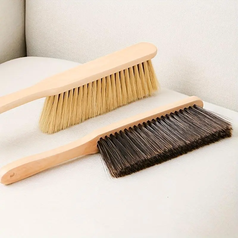 1pc, Bed Cleaning Brush, Handle Brush with Soft Bristles, Household Dust Brush for Bedrooms, Dusting Brush for Beds, Sofas, Cars, Clothing, Furniture, Cleaning Supplies, Cleaning Tools, School Items