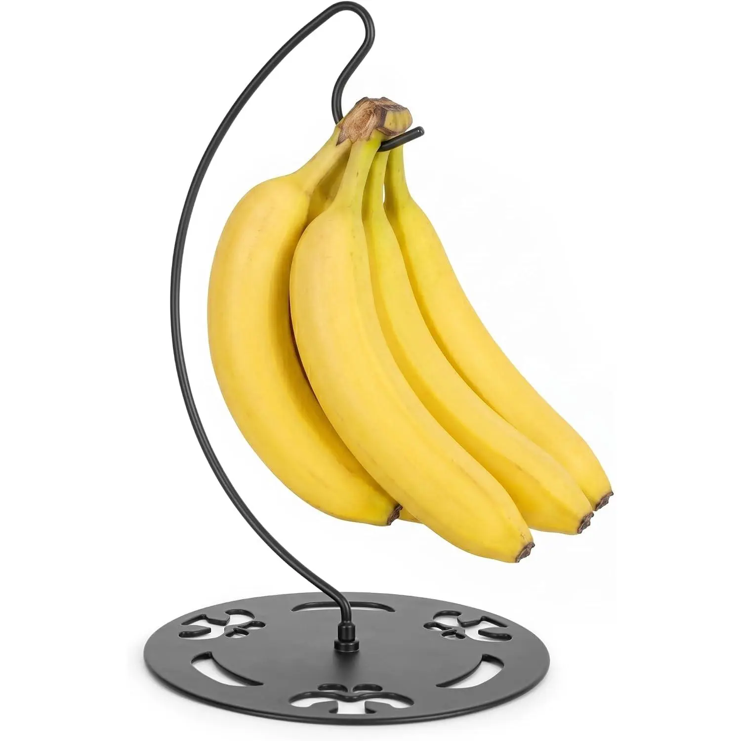 Banana Holder Stand with  Metal Base (Banana Tree ) |  Fruit Stays ,  & Tipping Resistant, For Kitchen Countertop,  for  and Family