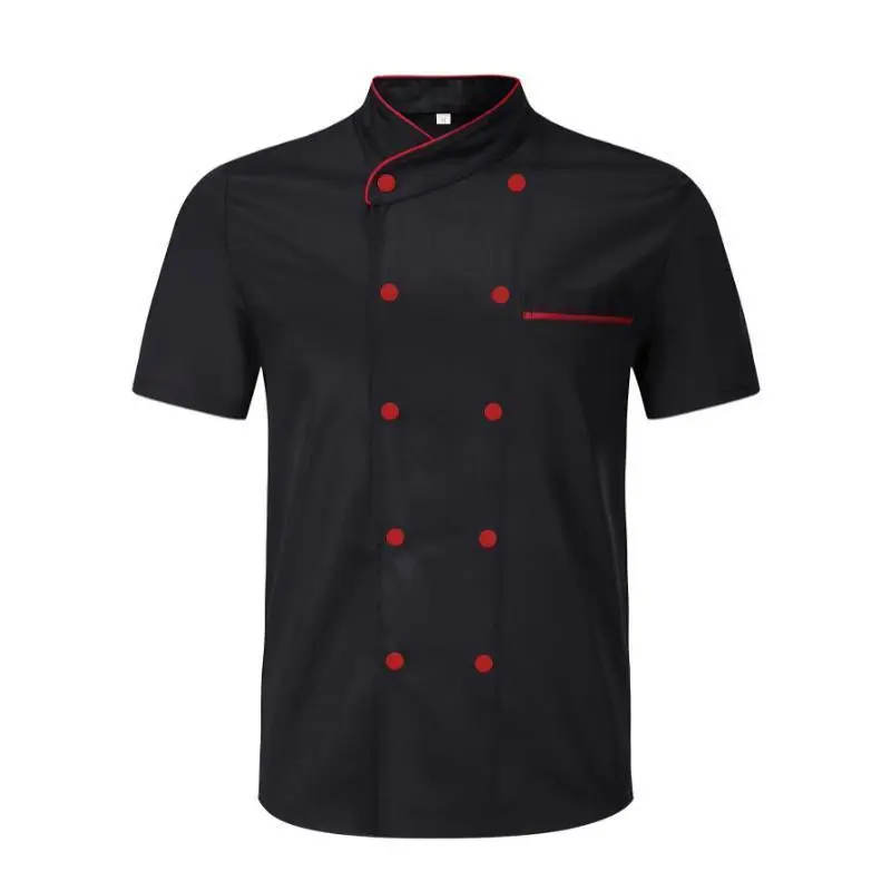 Women's Double-Breasted Work Uniform, Restaurant Catering Cooking Clothes (Sheets)