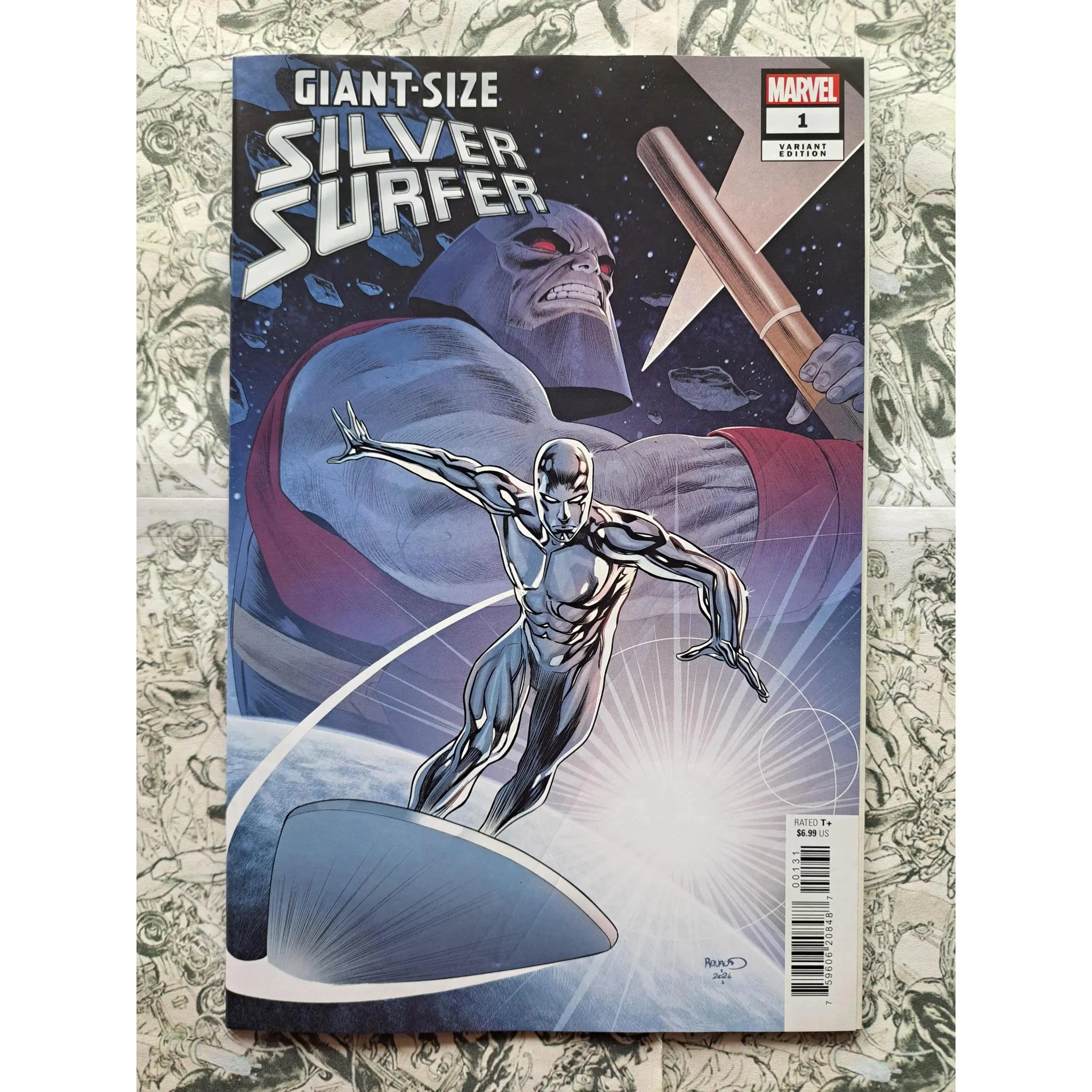 Giant-Size Silver Surfer #1 Paul Renaud Variant Marvel 2024