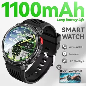Ht33 Smart Watch, Bluetooth-compatible Calling, Fitness Tracker, Multiple Sports Modes, Sleep Heart Rate Monitor, Waterproof, Android & iOS Compatible
