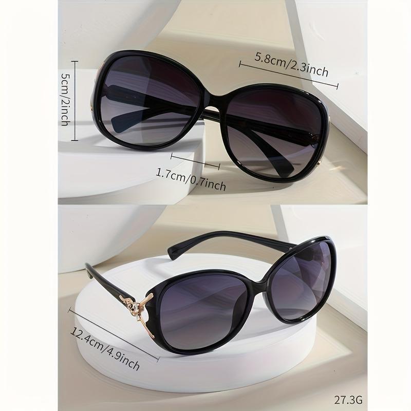 4Pairs Women's Fox Costume Eyeglasses Oversized Blackout Glasses Floral Leopard Prints Anti-Glare Halloween Christmas Party Props Fashion Eyewear