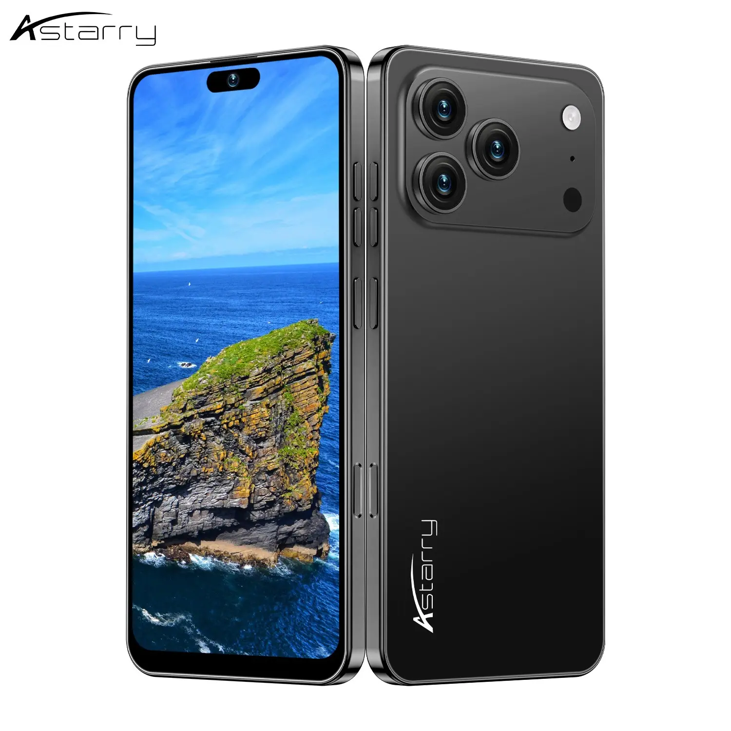 Astarry-17 Pro Max 4g Smartphone, Mtk6762 Octa-Core, 6+64GB RAM, Dual Camera, 5000mah Battery, Android 12, Long-Lasting Battery Life