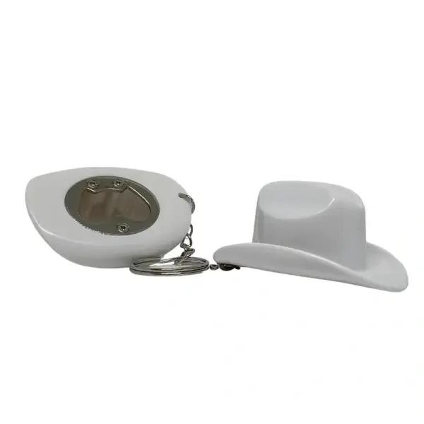 Cowboy Hat Texas Style Bottle Opener Keychain, available in three colors to create your personalized style. Cowboy hat / Tejana Bottle opener keychain,Cowboy Hat Bottle Opener, Portable ABS Cap Keychain Beer Openers, small party gift birthday sister fun