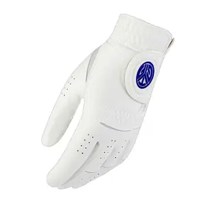 Men's Golf Gloves Single Pair, Golf Accessory, Nano Ultra-Fiber Fabric, Thin Breathable Durable Washable Touchscreen Compatible, Ideal for Golfing