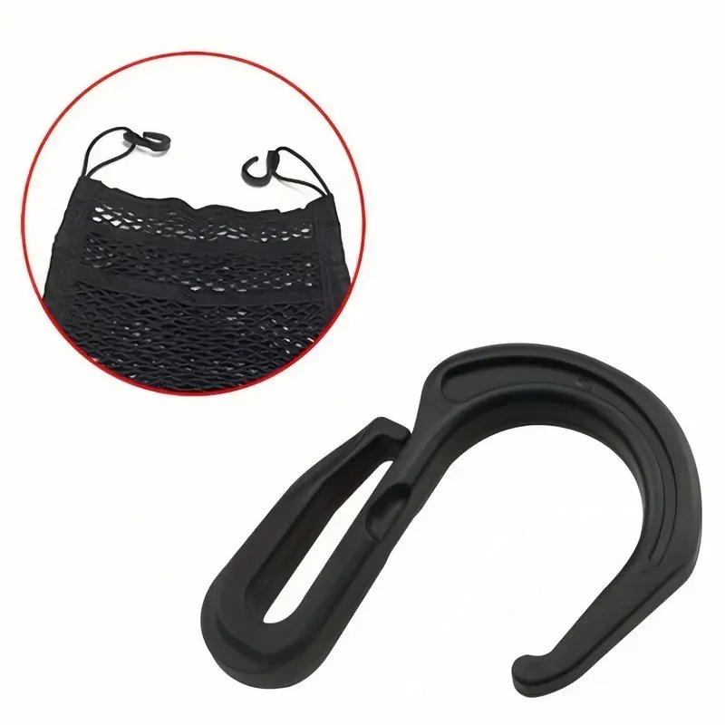 10-Pack Elastic S-Type Hooks, Durable Multi-Use Storage Hangers for Car, Home, Office, Organize Keys, Clothes, Tools Effortlessly
