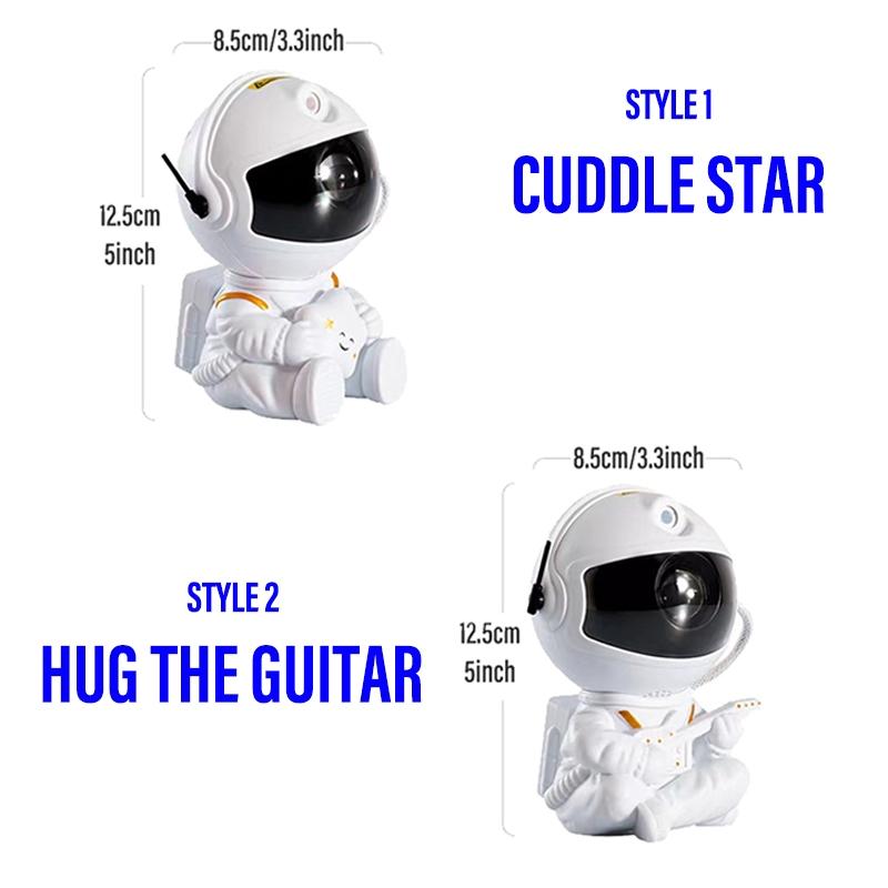 Galaxy Projector Light, Mini Astronaut Nebula Projector LED Lights for Bedroom, Starry Night Projector with Remote Control for Playroom Home Theater, Gift