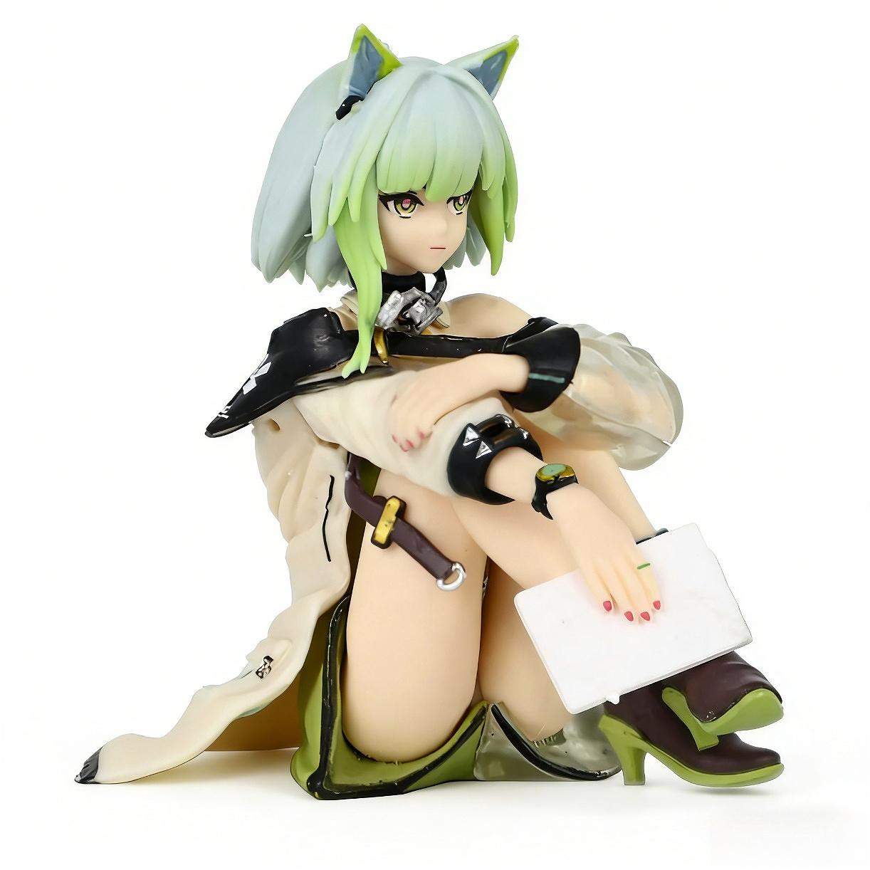 Arknights Kal'tsit Pvc Figure Cute Anime Girl Action Model Toy Stress Relief Collectible Birthday Gift Soft Adorable Sensory Play Fun For Kids Adults Home Decor