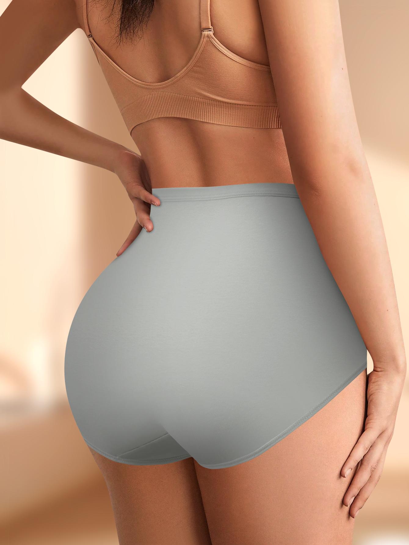 QUASTI 7-Piece High Waisted Cotton Women's Underwear, Featuring Color Blocking Design, Daily Comfortable Skin Friendly Underwear, High Elasticity Anti Rolling And Hip Lifting Women's Underwear, Cute, Elegant & Fashionable Underwear, Minimalism, S-XXL QUASTI 7-Piece High Waisted Cotton Women's Underwear, Featuring Color Blocking Design, Daily Comfortable Skin Friendly Underwear, High Elasticity Anti Rolling And Hip Lifting Women's Underwear, Cute, Elegant & Fashionable Underwear, Minimalism, S-XXL