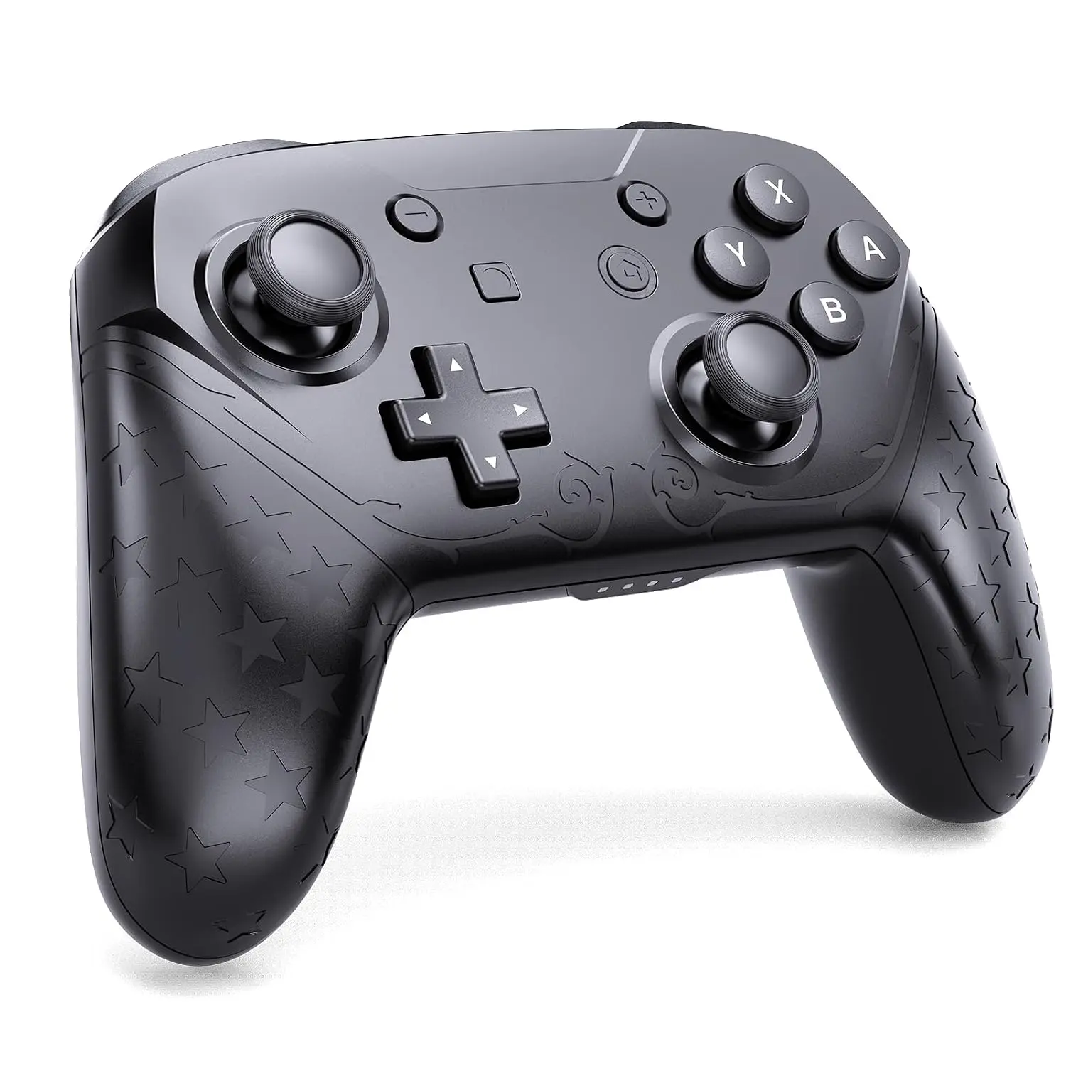 Pro Controller with  5.0 & NFC Amiibo, 1000mAh  Controller for  / Lite/ OLED/PC, Gamepad with 6-Axis Gyro  Vibration Turbo Screenshot