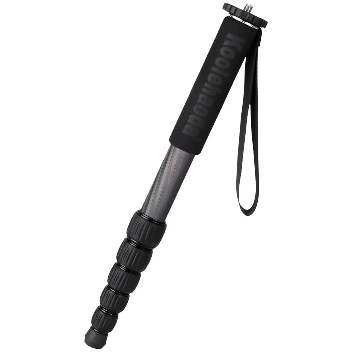 Carbon Fiber Camera Monopod, 6-Section Portable | Professional Compact Travel Monopod, Max Load 22lbs/10kg, for Canon Nikon Sony DSLR Video Camcorder, Lightweight Unipod Stick(MP-286C)