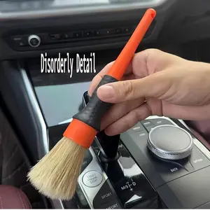 1pc Car Detail Brush, Suitable for Car Interior and Exterior Space, Engine Compartment Cleaning, Gift for Mom and Dad, Friends